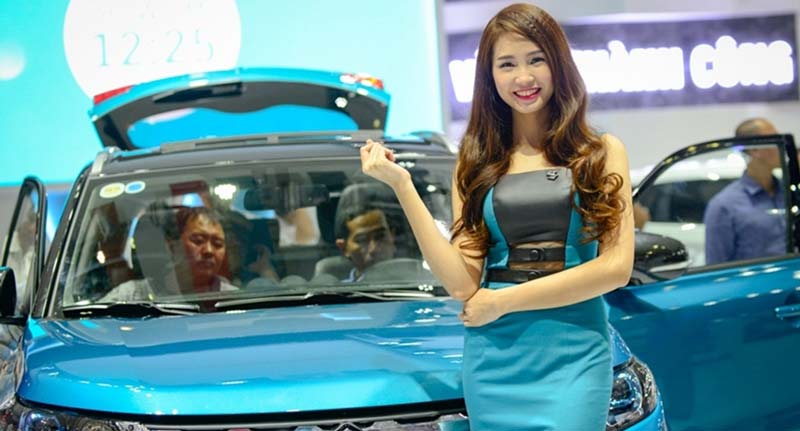 Người đẹp Vietnam Motor Show 2015