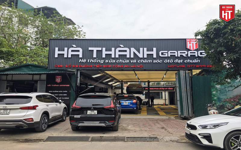 Vệ sinh nội thất ô tô Hà Nội Hà Thành Garage