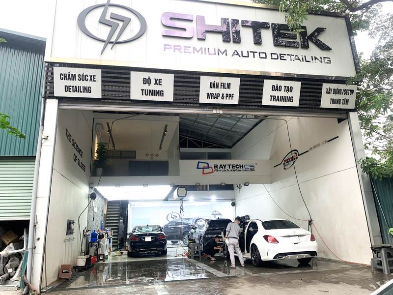 Học làm nội thất ô tô ở Hà Nội tại Shitek Auto Detailing
